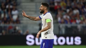 Olivier Giroud lors de France-Canada, le 9 juin 2024.