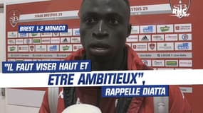 Brest 1-2 Monaco : "Il faut viser haut et être ambitieux", rappelle Diatta