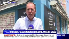 Vaucluse: une boulangerie visée par un incendie criminel et des tags racistes