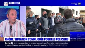 Rhône : situation compliquée pour les policiers