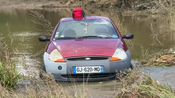La voiture de la femme qui a perdu la vie dans des inondations dans les Côtes-d'Armor