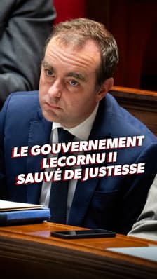 Le gouvernement Lecornu II sauvé de justesse