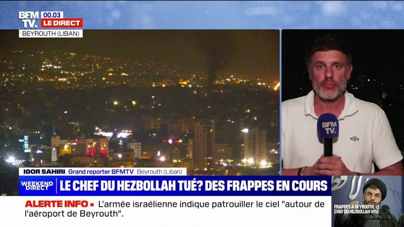 Deuxième raid aérien de l'armée israélienne au sud de Beyrouth