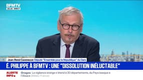Vote de confiance du 8 septembre: "Je suis défavorable à la dissolution aujourd'hui", indique Jean-René Cazeneuve, député Ensemble pour la République du Gers