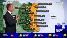 Météo Alsace: quelques nuages ce mercredi après-midi, jusqu'à 32°C à Mulhouse