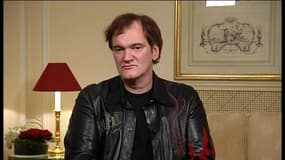 Quentin Tarantino le 6 janvier 2013 à Paris