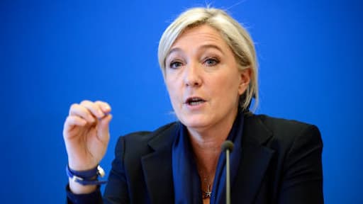 Le parti de Marine Le Pen arriverait en tête des élection européennes selon un sondage paru dimanche.
