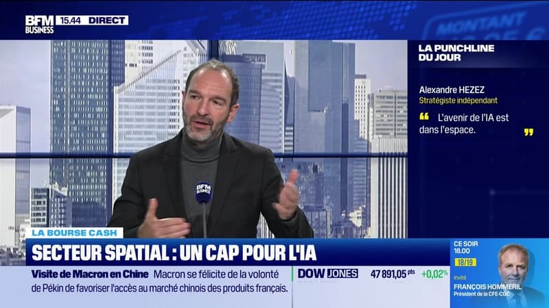 La bourse cash : « L'avenir de L'IA est dans l'espace » - 04/12