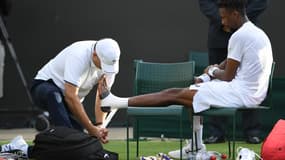 Gaël Monfils blessé à une cheville