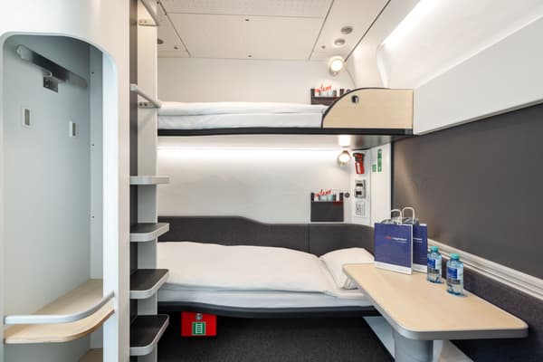 Voiture-couchette 2 lits des trains NightJet d'ÖBB