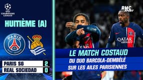 PSG 2-0 Real Sociedad : Barcola - Dembélé, le match costaud des ailiers parisiens