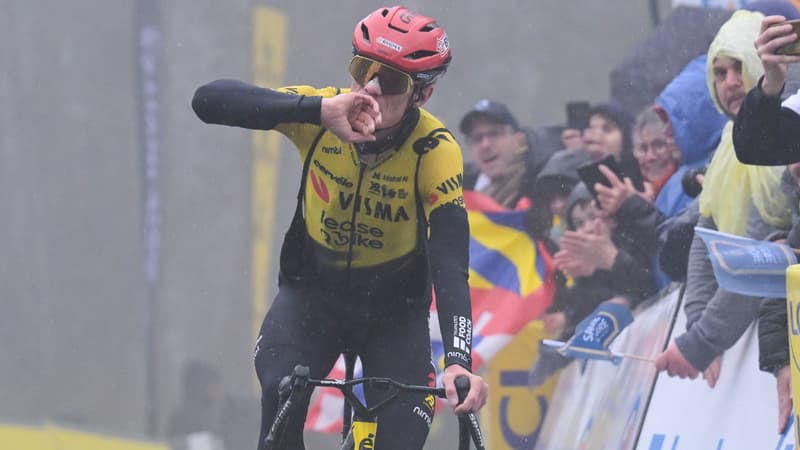 Jonas Vingegaard s impose sur la 4e etape de Paris Nice 11 mars 2026 2251144