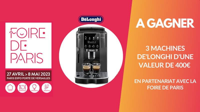 A gagner : Machines à café à grain De’Longhi Magnifica Start 