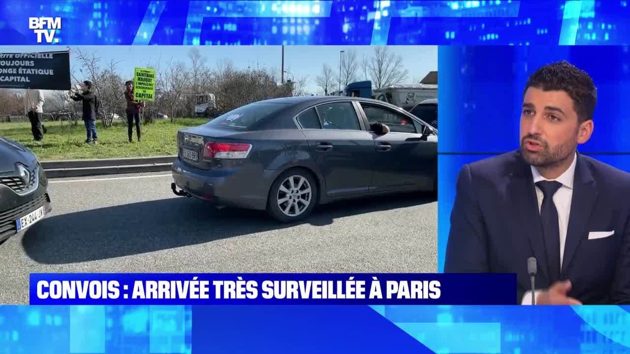 Convois: Arrivée très surveillée à Paris Convois: Arrivée très surveillée à Paris