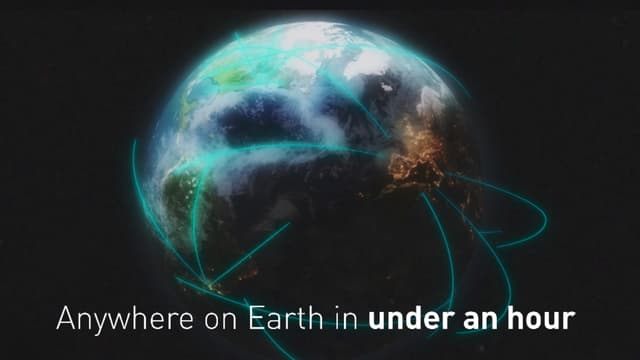 Alon Musk veut proposer des vols en fusée pour relier différents points de la Terre.