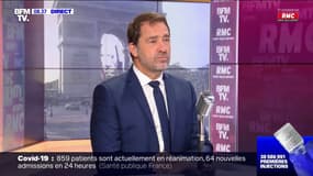 Christophe Castaner estime que ne pas rendre la vaccination obligatoire pour tous n'est pas "un manque de courage"