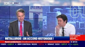 Hubert Mongon (UIMM): Métallurgie, un accord historique ! - 08/02