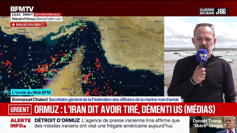 "Projet Liberté" dans le détroit d'Ormuz: "On est inquiet de la situation, cela semble être un prétexte pour relancer le conflit", selon Emmanuel Chalard