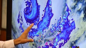 Les prévisions météoroloiques avant le passage du cyclone Belal sur La Réunion le 14 janvier 2024