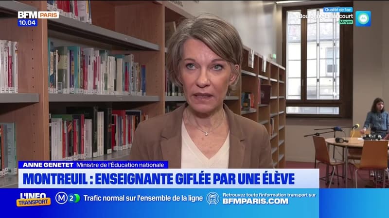 Enseignante giflée par une lycéenne à Montreuil: les réactions de la ministre