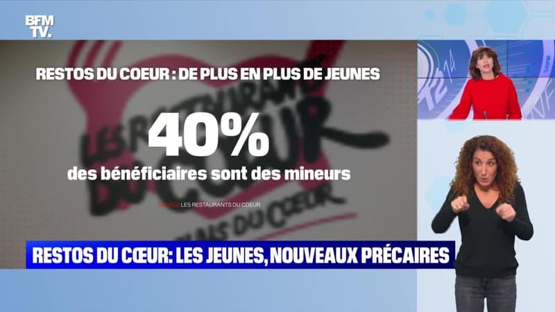Restos du cœur : les jeunes, nouveaux précaires - 23/11