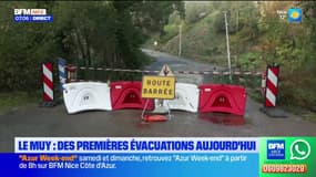 Intempéries dans le Var: des évacuations prévues ce mardi au Muy