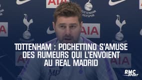 Tottenham : Pochettino s'amuse des rumeurs qui l'envoient au Real Madrid