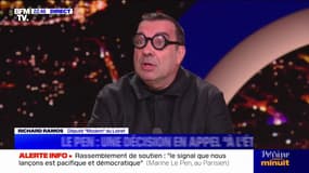 Procès RN: "Je veux combattre Madame Le Pen dans les urnes, pas dans les prétoires", affirme Richard Ramos (Modem)