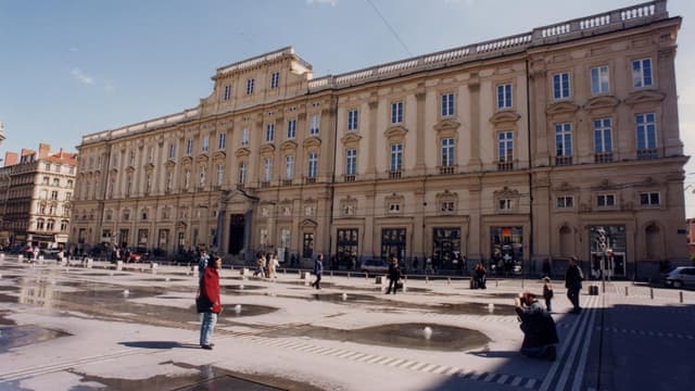 Le musée des Beaux-Arts de Lyon.