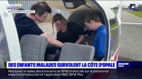 Des enfants malades survolent la Côte d'Opale