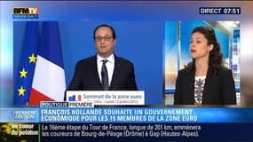 "François Hollande propose une gouvernance économique de l'Union Européenne" - 20/07