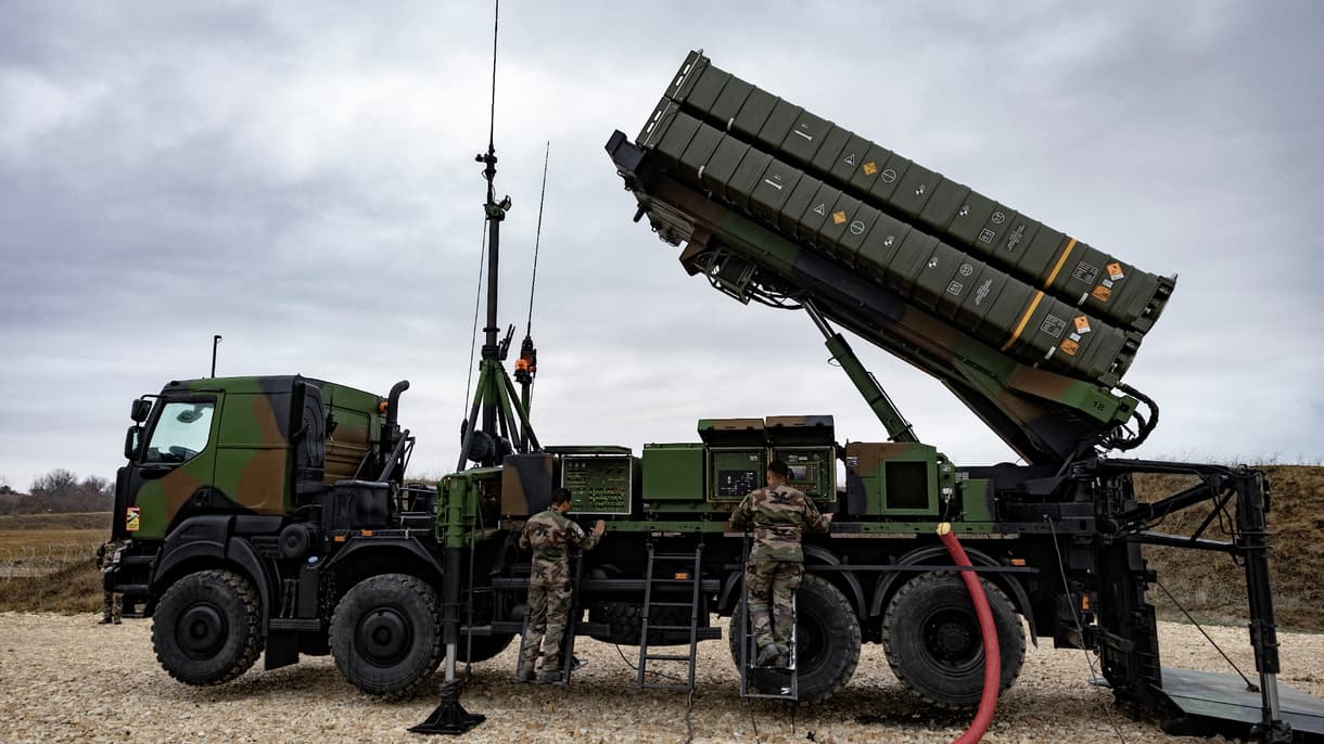 La France et l'Italie vont livrer un système de défense antiaérienne à l'Ukraine