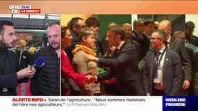 "Les réponses ne sont pas satisfaisantes, qu'on nous laisse produire": Emmanuel Macron inaugure le Salon de l'agriculture dans un climat tendu