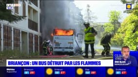 Briançon: un bus vide touché par un incendie, aucun blessé