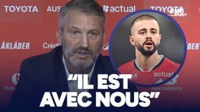 Lille : "Il est avec nous" éclaire Létang sur la situation de Zhegrova