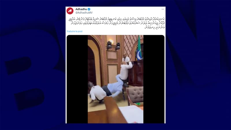 Maldives: une bagarre entre députés éclate au Parlement