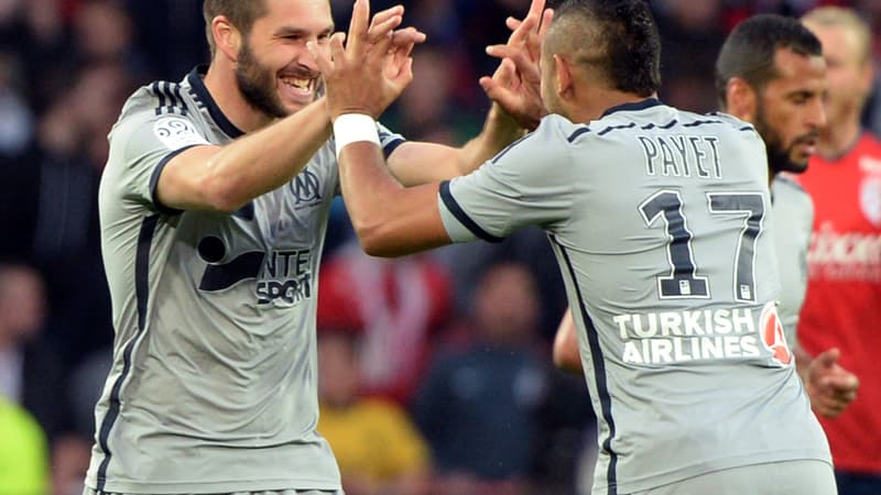André-Pierre Gignac et Dimitri Payet