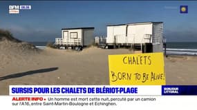 Blériot-Plage: du sursis pour les chalets, finalement démontés à la fin de l'été
