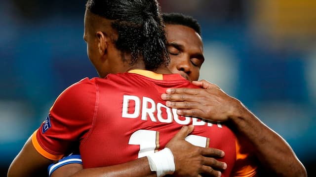 Didier Drogba et Samuel Eto'o