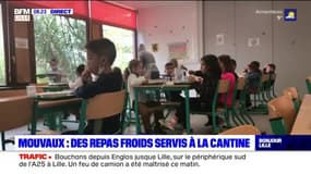 Mouvaux: des repas froids servis à la cantine scolaire par manque de personnel 