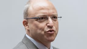 Le président de la Métropole européenne de Lille, Damien Castelain, le 18 avril 2014 à Lille