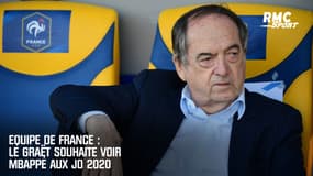 Equipe de France : Le Graët souhaite voir Mbappé aux JO 2020