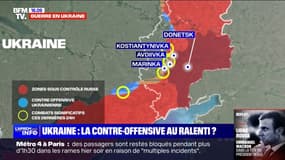 L'Ukraine revendique la reconquête de 100 kilomètres carrés de terrain dans sa contre-offensive