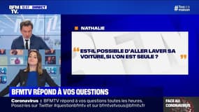 Est-il possible d'aller laver sa voiture si l'on est seul ?