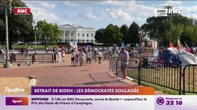 Retrait de Biden : les démocrates soulagés