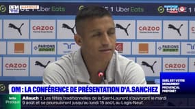 OM: Alexis Sanchez "très content" de l'accueil des supporters marseillais