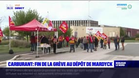 Carburant: la grève suspendue au dépôt de Mardyck après 23 jours de mobilisation