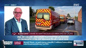 Ados frappés par la foudre dans le Pas-de-Calais: "C’était un véritable coup de canon" confie le maire de la ville