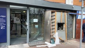 Une banque a été attaquée à l'explosif dans la nuit de jeudi à vendredi 3 mars 2023 à Linselles (Nord).
