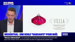 Meisenthal: la verrerie dévoile une boule "dansante" pour Noël 